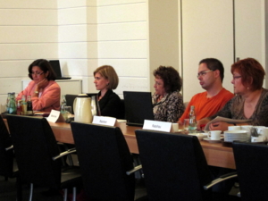 Bilder von der Sitzung des Internationalen Ausschusses am 6. September 2012