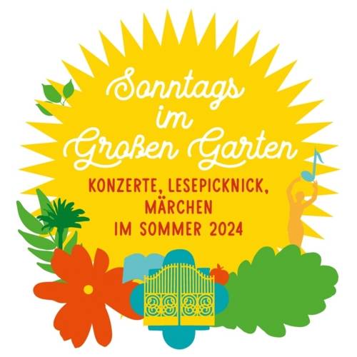 Logo für die Veranstaltungen im Großen Garten am Sonntag