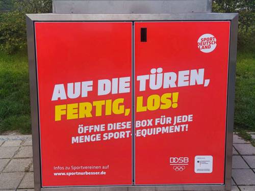Eine Sportbox.