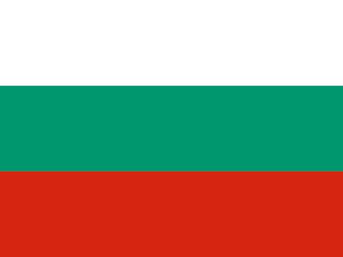 Flagge Bulgariens