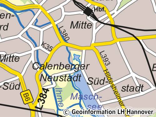 Muster Digitale Stadtkarte