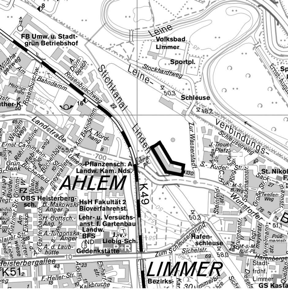 B-Plan Nr. 1534 Übersichtsplan