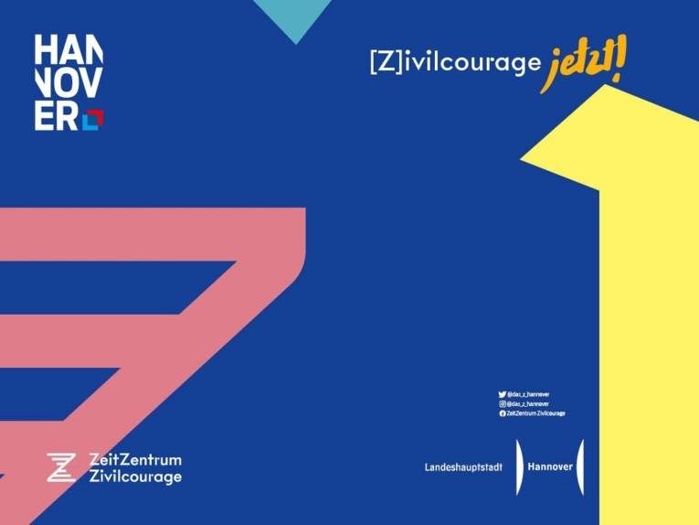 Das Logo für die neue Veranstaltungsreihe hat Anna Collenbusch entworfen, die als FSJlerin des Zeitzentrums Zivilcourage im Jahr 2021/22 auch die Konzeption der Reihe mitentwickelt hat.