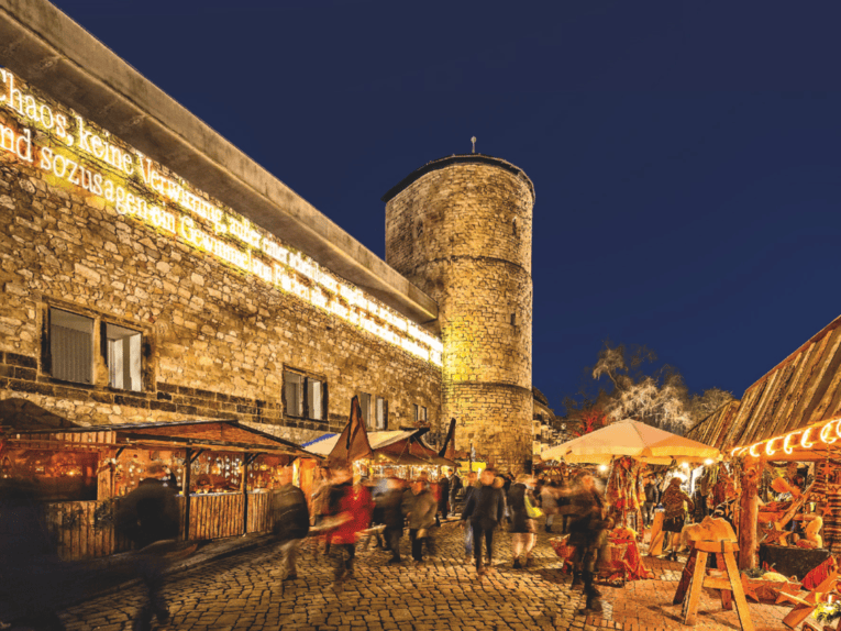 Weihnachtsmarkt  Hohes Ufer