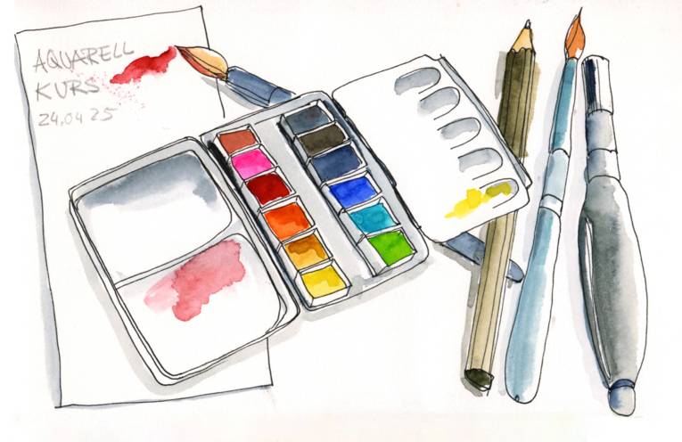 Aquarellkurs 24.04.25