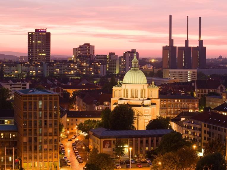 Blick auf eine Stadt