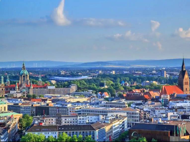 Blick über Hannover
