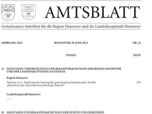 Gemeinsames Amtsblatt | Bekanntmachungen & Ausschreibungen ...