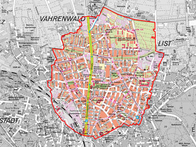 Bombenräumung Hannover Karte | Karte